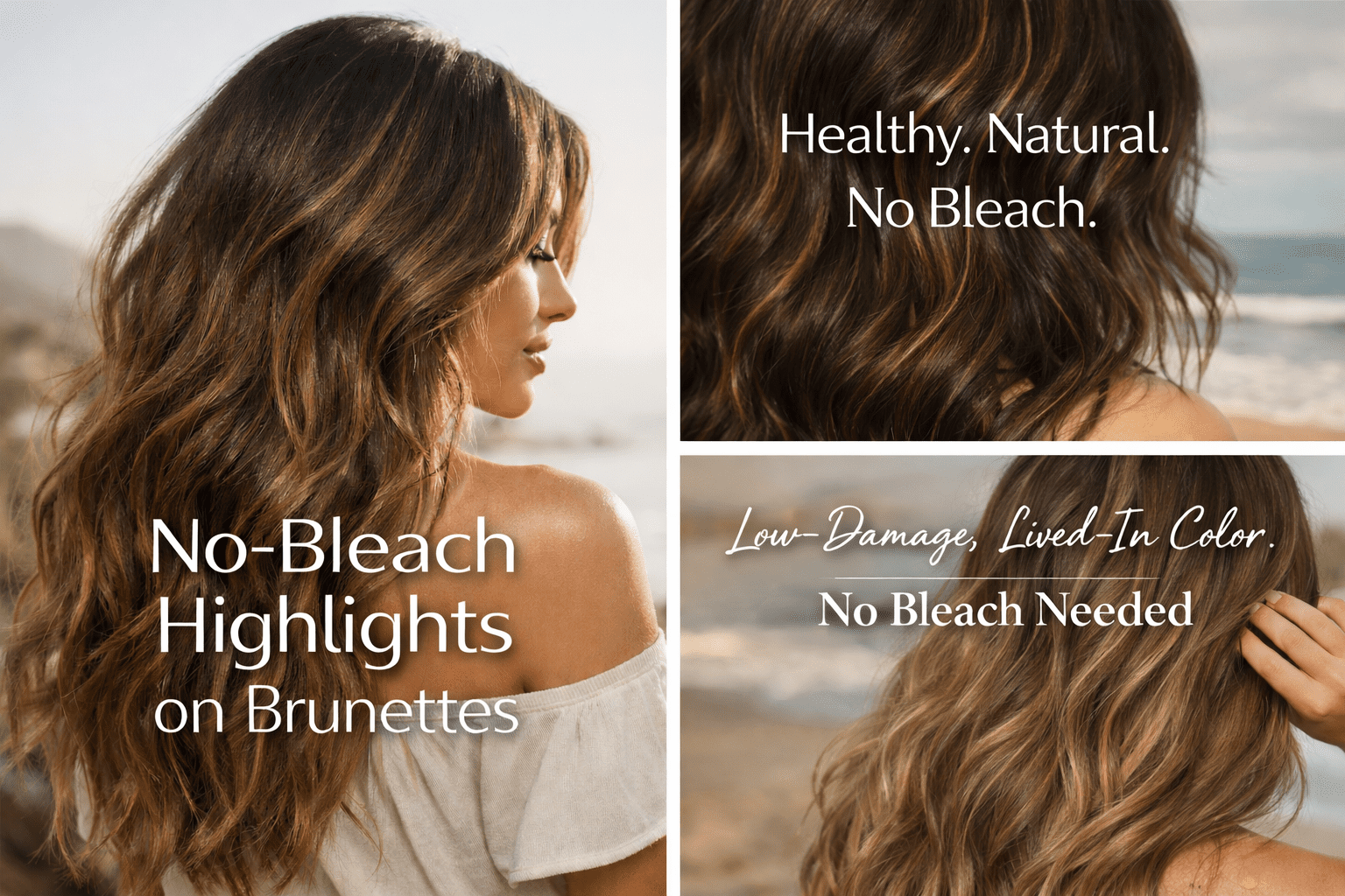 No-Bleach Highlights: Who They’re Good for and Why Some Brunettes Love Them.