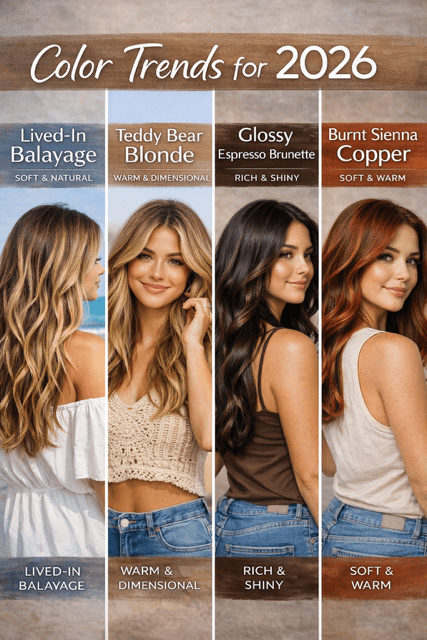 Pinterest 2026 Hair Color trends