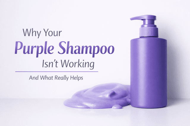 The Purple Shampoo Myth: Why It’s Not Fixing Your Hair